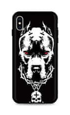 TopQ Kryt iPhone XS silikon Fighting Dog 49141