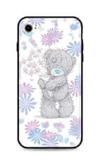 TopQ Kryt iPhone SE 2022 silikon Floral Teddy 74523