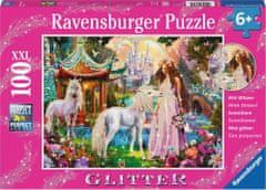 Ravensburger  Třpytivé puzzle Svět jednorožců XXL 100 dílků