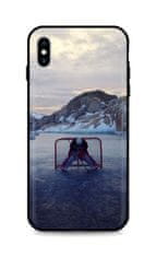 TopQ Kryt iPhone XS silikon Hockey Goalie 49194