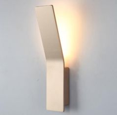 ACA Lightning  LED nástěnné dekorativní svítidlo ZEN 9W/230V/3000K/810Lm/100°/IP20, zlaté