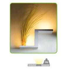 ACA Lightning  LED nástěnné dekorativní svítidlo TETRIS 4W/230V/3000K/330Lm/120°/IP20, barva dřeva