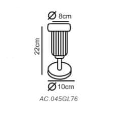 ACA Lightning  Zahradní reflektor AC045GL76 max. 40W/PAR38/E27/IP54, černý