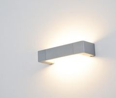 ACA Lightning  LED nástěnné dekorativní svítidlo FOGA 6W/230V/3000K/500Lm/110°/IP20, šedé
