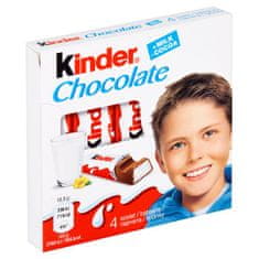 KINDER čokoláda s mléčnou náplní 8 x 50g