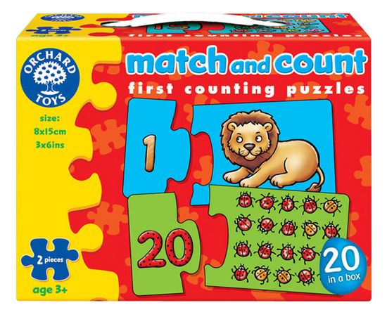 Orchard Toys Počítej a přiřaď obrázek - Puzzle