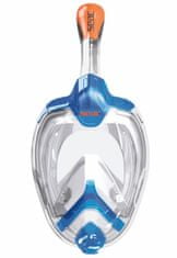 Seac Celoobličejová šnorchlovací maska Unica modrá/oranžová L/XL