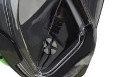 Seac Celoobličejová šnorchlovací maska Unica černá/limetka L/XL