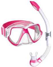 Mares Šnorchlovací set maska+šnorchl Wahoo Neon růžový