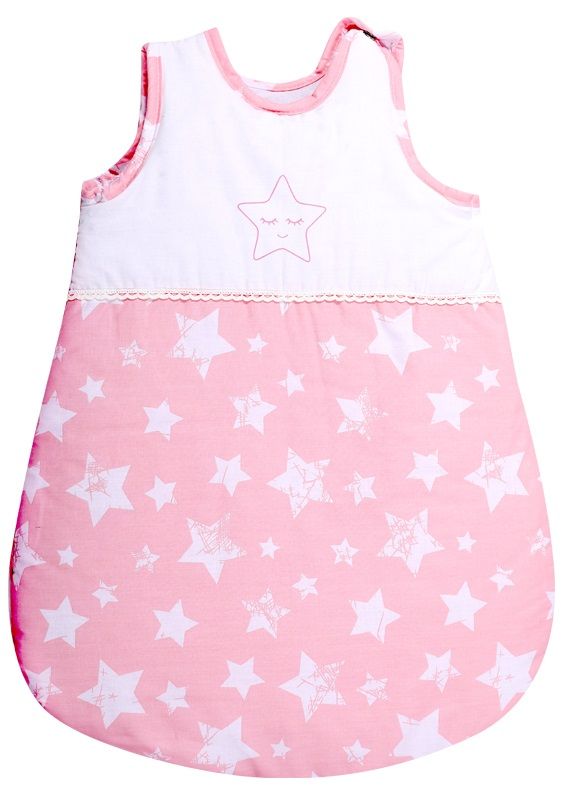 Lorelli Spací pytel zima 0-6M LITTLE STARS PINK