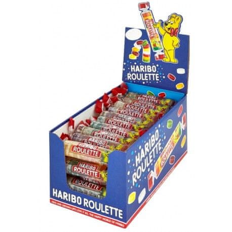 Haribo Roulete - želé rulička 25x25g