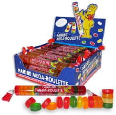 Haribo Megaroulette - želé ruličky 20x45g