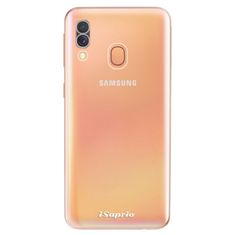 iSaprio Silikonové pouzdro - 4Pure - čirý bez potisku pro Samsung Galaxy A40