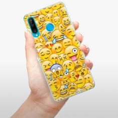 iSaprio Silikonové pouzdro - Emoji pro Huawei P30 Lite