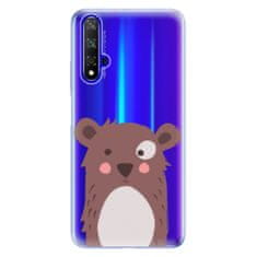 iSaprio Silikonové pouzdro - Brown Bear pro Honor 20