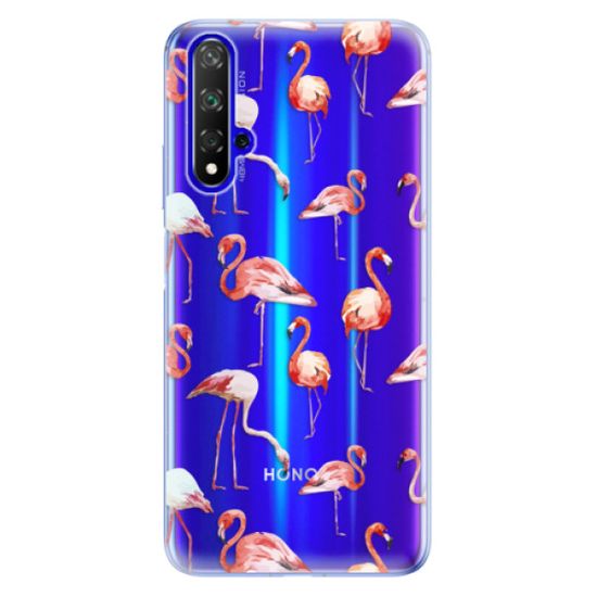 iSaprio Silikonové pouzdro - Flami Pattern 01 pro Honor 20