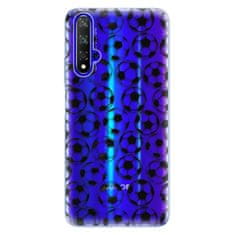 iSaprio Silikonové pouzdro - Football pattern - black pro Honor 20