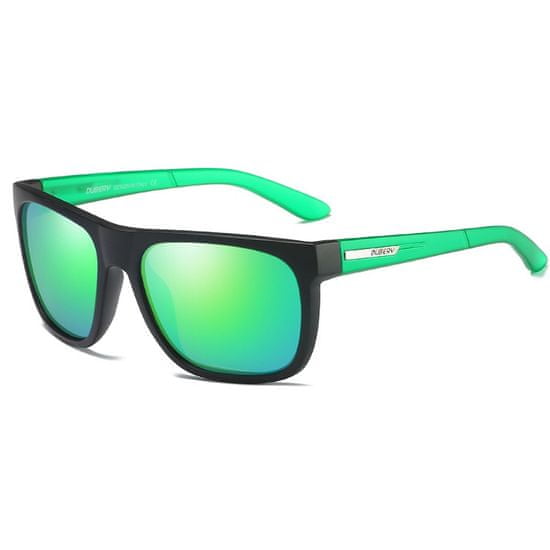 Dubery Newton 7 sluneční brýle, Black & Green / Green