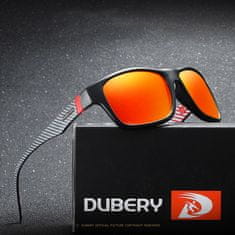 Dubery Revere 8 sluneční brýle, Silver / Orange