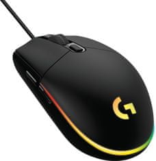 Logitech G203 Lightsync, černá (910-005796)