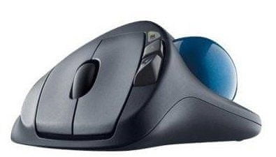 Herná myš Logitech M570, modrá (910-001882) káblová 16 000 DPI rýchle nabíjanie