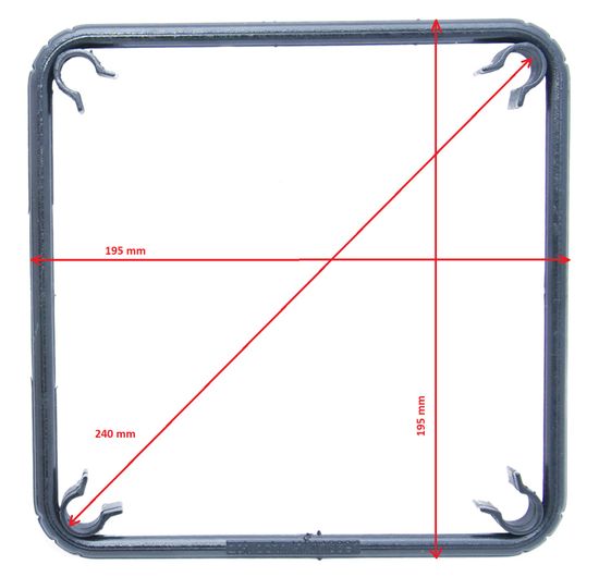 Orlimex Armovací třmínek ORLITECH GRIP 200 x 200 mm