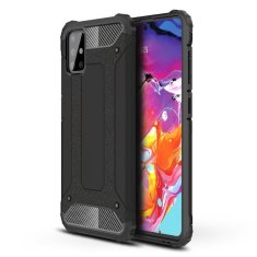 MG Hybrid Armor plastové pouzdro na Samsung Galaxy A71, černé