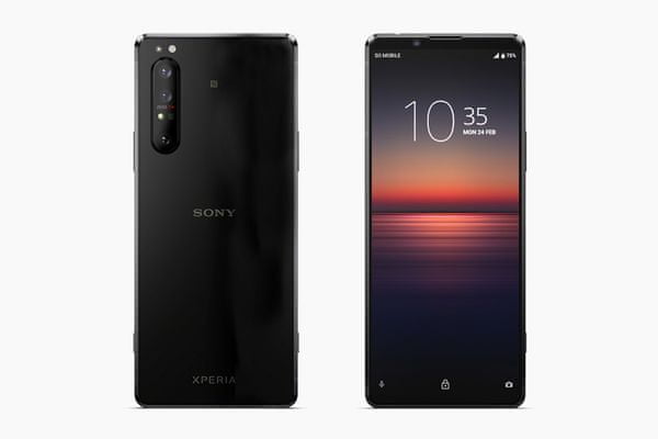 Sony Xperia 1 II, črn