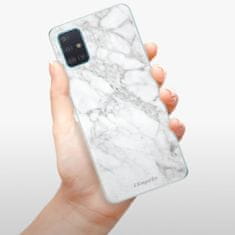 iSaprio Silikonové pouzdro - SilverMarble 14 pro Samsung Galaxy A51