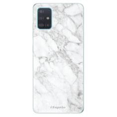 iSaprio Silikonové pouzdro - SilverMarble 14 pro Samsung Galaxy A51