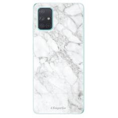 iSaprio Silikonové pouzdro - SilverMarble 14 pro Samsung Galaxy A71