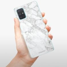 iSaprio Silikonové pouzdro - SilverMarble 14 pro Samsung Galaxy A71