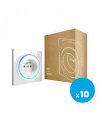 FIBARO Inteligentní zásuvka - FIBARO Walli Outlet type E (FGWOE-011), 10ks