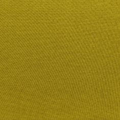 Greatstore Dílčí podnožka s poduškou textil žlutá