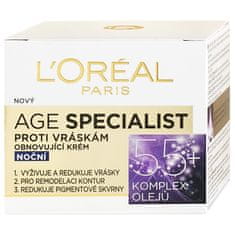 L’ORÉAL PARIS Noční krém proti vráskám Age Specialist 55+ 50 ml