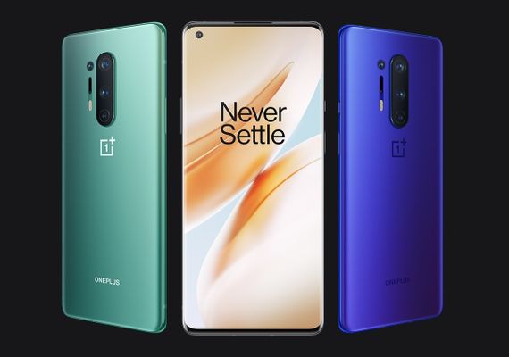 OnePlus 8 Pro, velký displej, Fluid AMOLED, QHD+, 120 Hz, HDR10+, Gorilla Glass 5, adaptivní displej