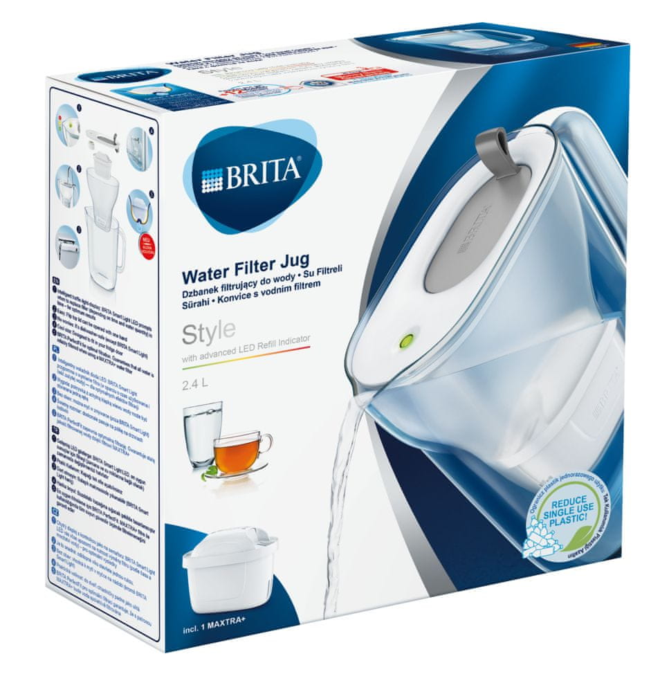 Brita Style šedá 2,4l PO