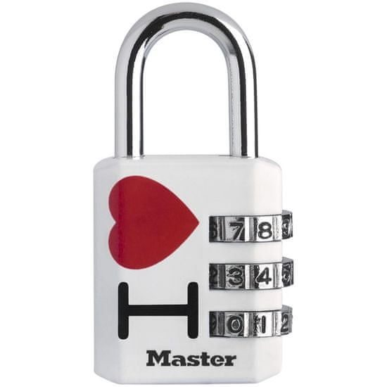 MasterLock 1509EURDKISS Kombinační visací zámek - 30mm