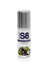 Stimul8 S8 WB Flavored Lube 125ml / lubrikační gel 125ml - Černý rybíz