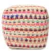 Pouf Prizma ivory/multi 40x40x40 cm