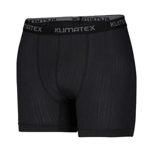 Klimatex Pánské boxerky , Silk Touch BAX MID | Černá | S | UPES-P23-BAXMID-900