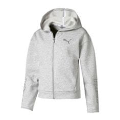 Puma Dětská mikina , Alpha Hooded | Šedá | L