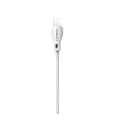 DUDAO L4M kabel USB / micro USB 2.4A 1m, bílý