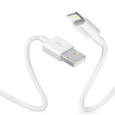 DUDAO L1T kabel USB / Lightning 3A 1m, bílý