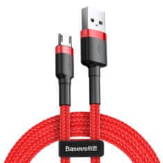 BASEUS Cafule kabel USB / micro USB QC 3.0 1m, červený