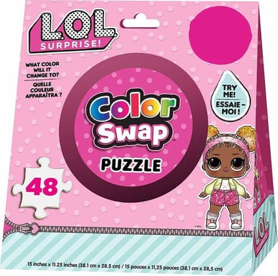 Spin Master  Puzzle L.O.L. Surprise Color Swap 48 dílků