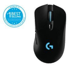 Logitech G703 Lightspeed Hero, černá (910-005640)