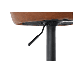 BPS-koupelny Barová židle, koňaková/černá, TERKAN