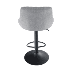 BPS-koupelny Barová židle, šedá/černá, TERKAN