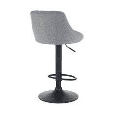 BPS-koupelny Barová židle, šedá/černá, TERKAN